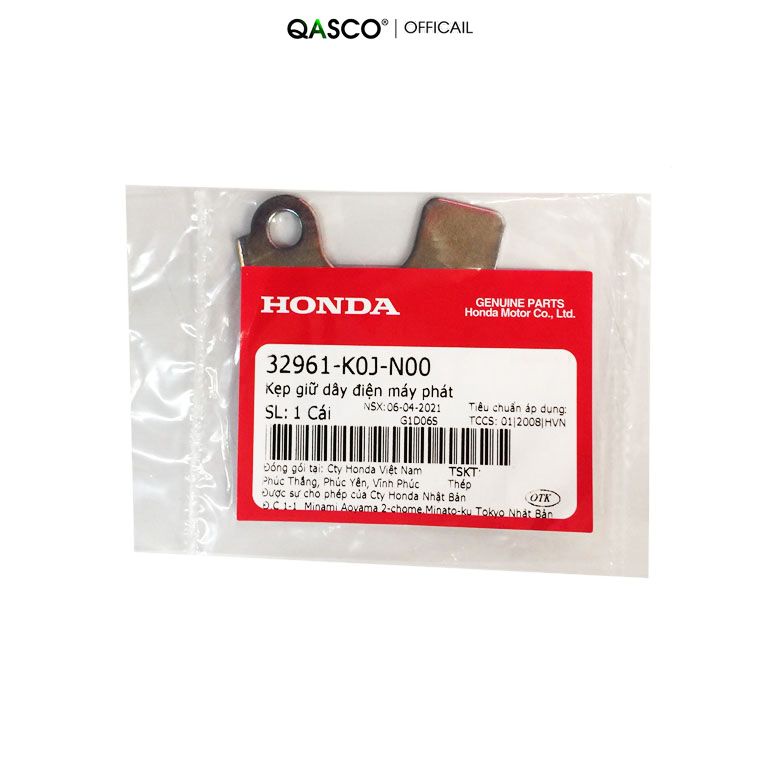 Kẹp giữ dây điện máy phát HONDA Vision 110 FI 2021  QA(32961K0JN00) _( 876)