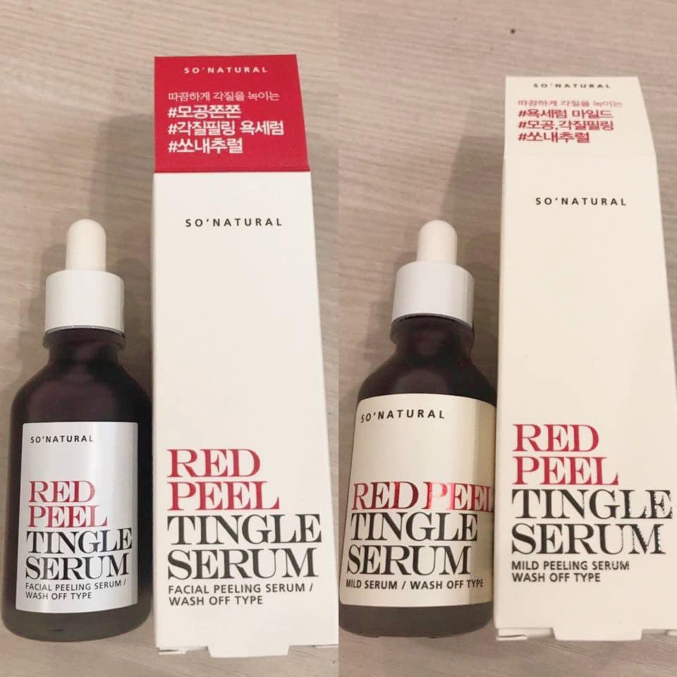 Tinh Chất Red Peel Tingle Serum Sonatural 35ml