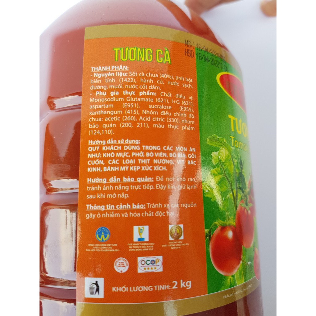 Tương cà Hùng Thắng Sài Gòn 2.1kg