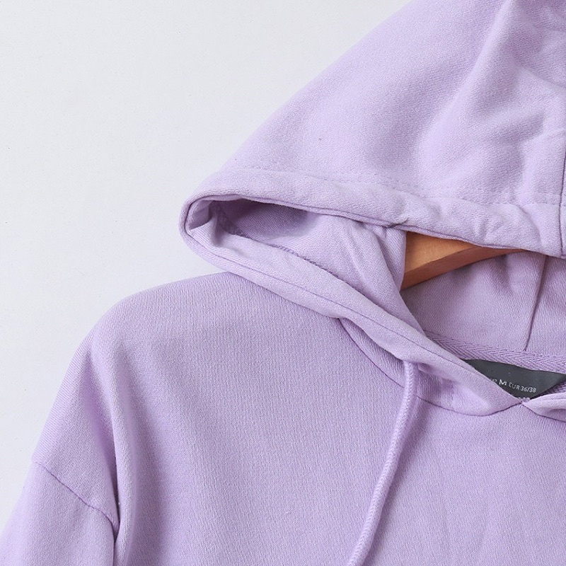 Áo nỉ hoodie xuất dư dáng dài giấu quần