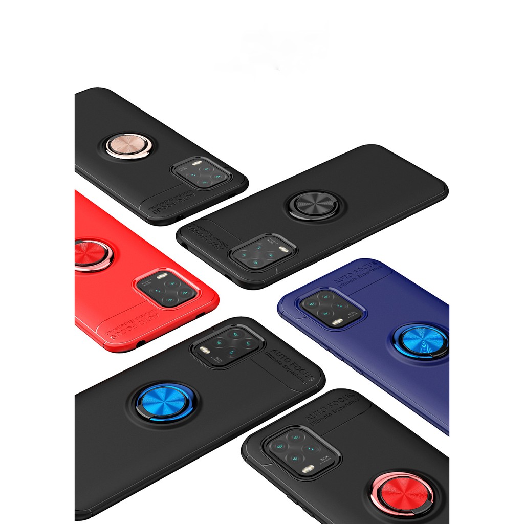 Ốp lưng Xiaomi Mi 10 Lite FREESHIP Từ 50k giá đỡ NHẫn hút ô tô Ver 2 hiệu Auto Focus cao cấp