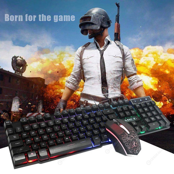 Combo bộ Phím chuột Imice MK-680 giả cơ chuyên game – Chính hãng – Bảo hành 12 tháng – Gaming keyboard and Mouse