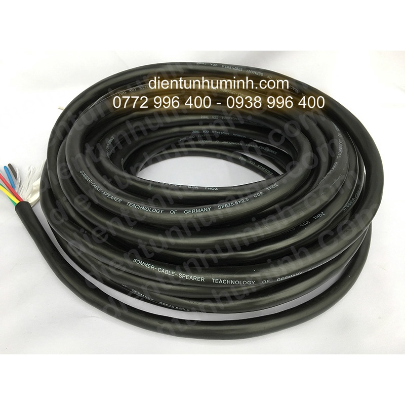 Dây Loa Sân Khấu 6 ruột 1.5mm đồng - Cáp Loa Sân khấu ruột đồng