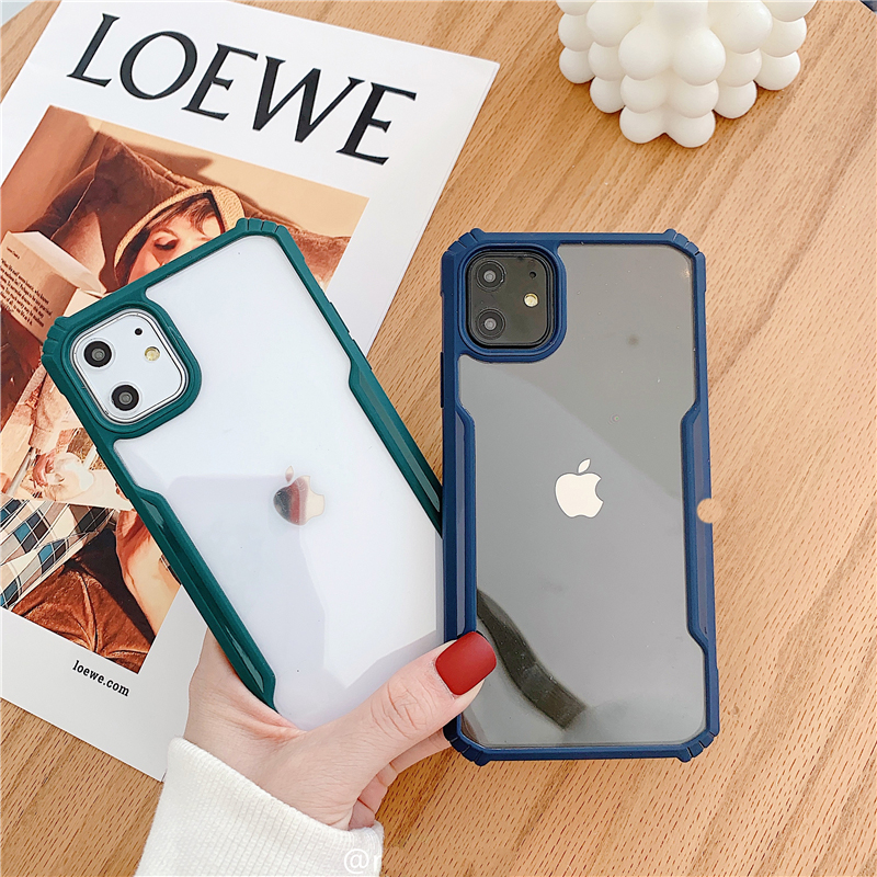 ốp điện thoại Tpu Mềm Chống Rơi Trong Suốt Cho Huawei Nova 7i 6se 4e P40 P30 Pro Lite Mate 30 Pro