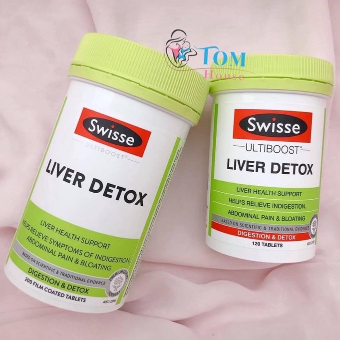 Thải Độc Gan Swisse Liver Detox Úc