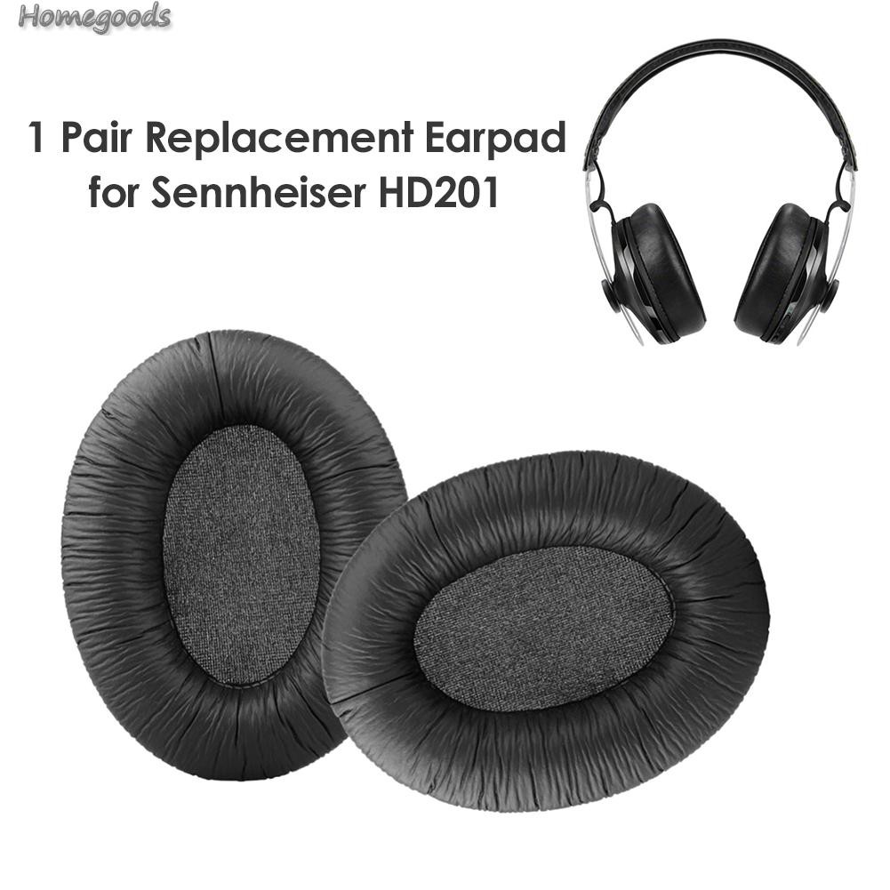 1 Đệm Da Thay Thế Cho Tai Nghe Sennheiser Hd201 Hd180-Gods