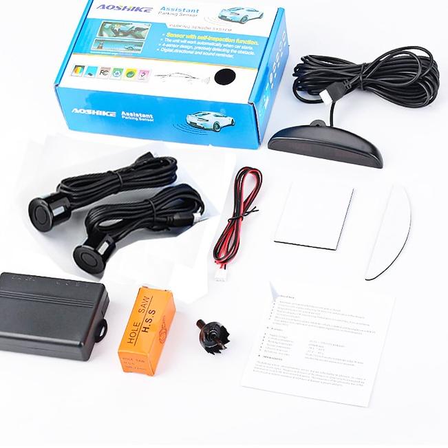 ✸☍ Bộ cảm biến lùi xe 2 điểm với màn hình LCD + SOUND Today