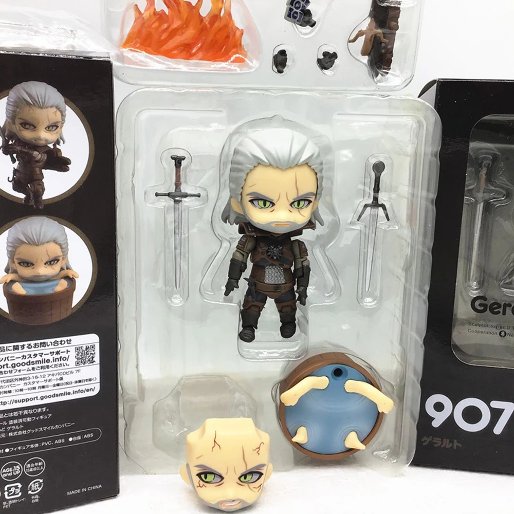 Mô Hình Đồ Chơi Nhân Vật Geralt Witcher-ed 3 Hunt 907 10cm