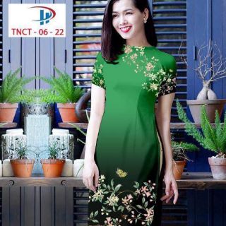 Vải áo dài cách tân duyên dáng