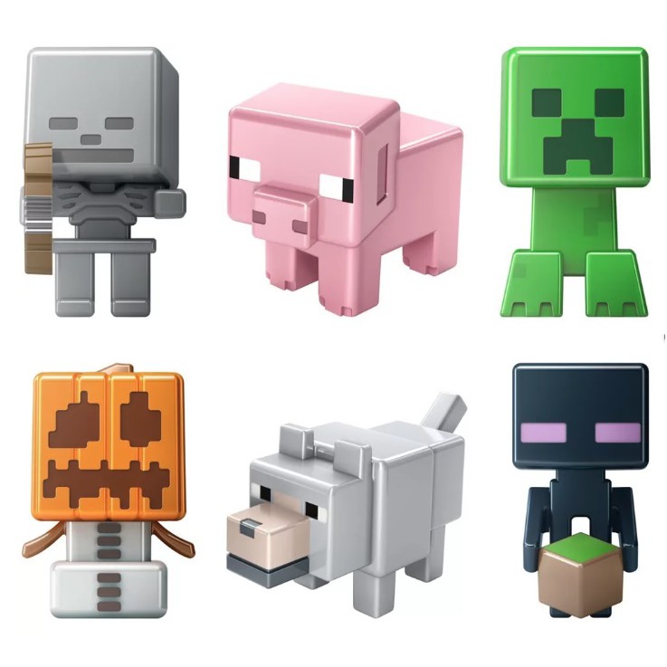 Combo 6 nhân vật minecraft mini figure ngẫu nhiên