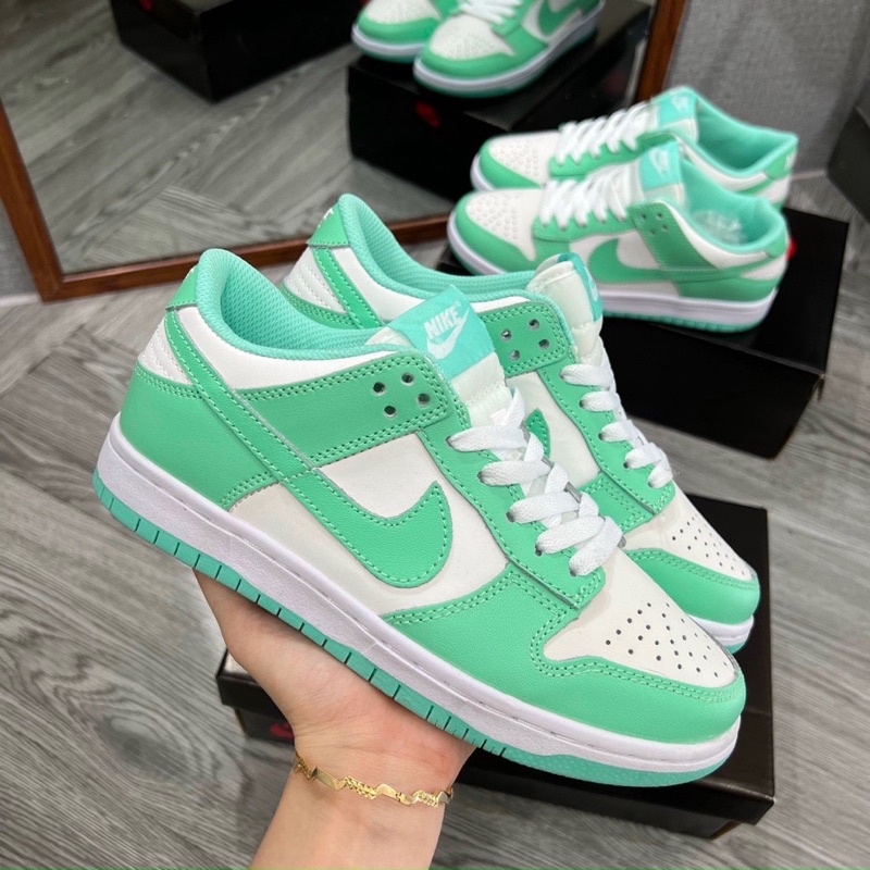 Giày Jordan Sb Dulk xanh mint thấp cổ cao cấp mới