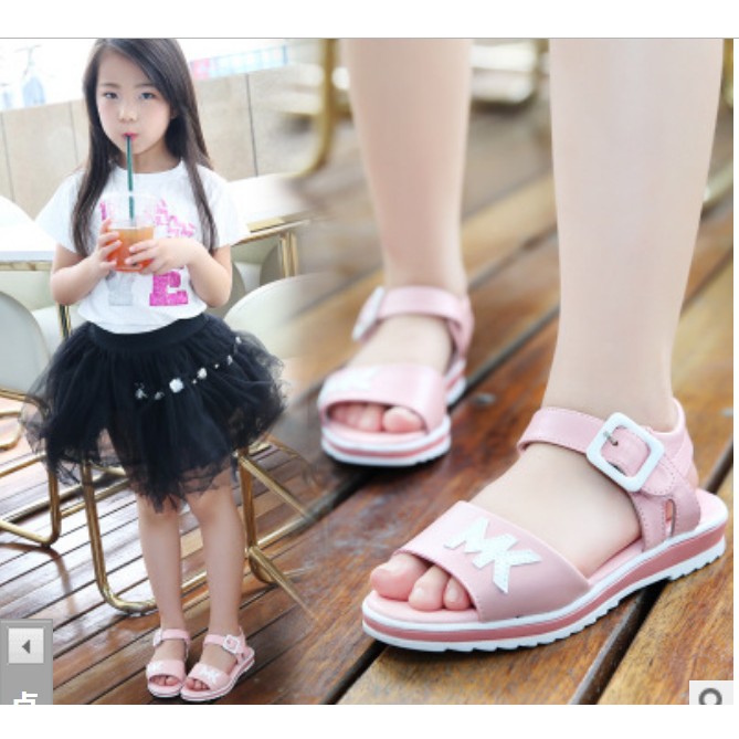 Sandal Bé Gái Đi Học MK từ 4 đến 10 tuổi