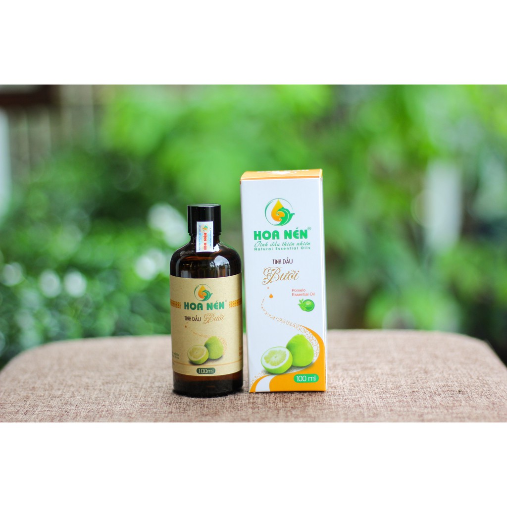 Tinh dầu Bưởi 100ml - Hoa Nén - Hương thanh mát, kh.ử mùi, chăm sóc tóc