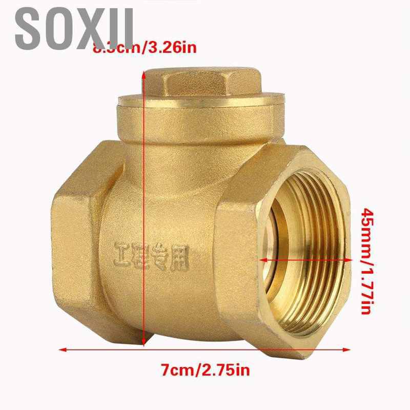 Van Kiểm Tra Soxii Dn32 Female 232psi Chống Trộm