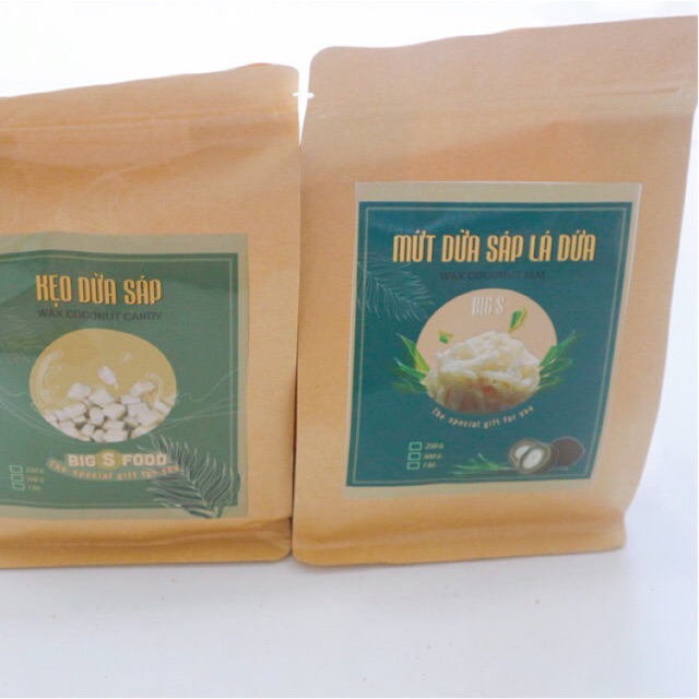Mứt Dừa Sáp Trà Vinh 0.5 kg