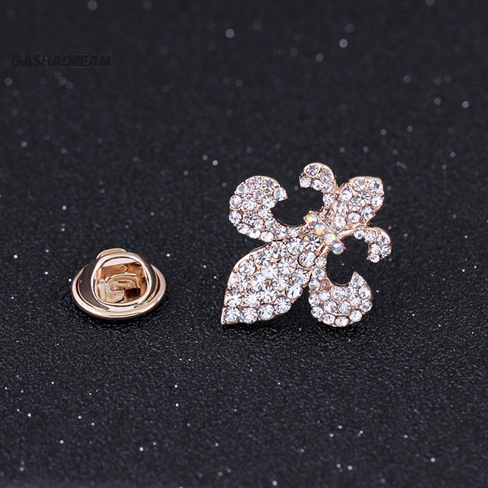 ♉GD Women's Fashion Rhinestone Inlaid Cute Brooch Pin Jewelry Party Xmas Gift
