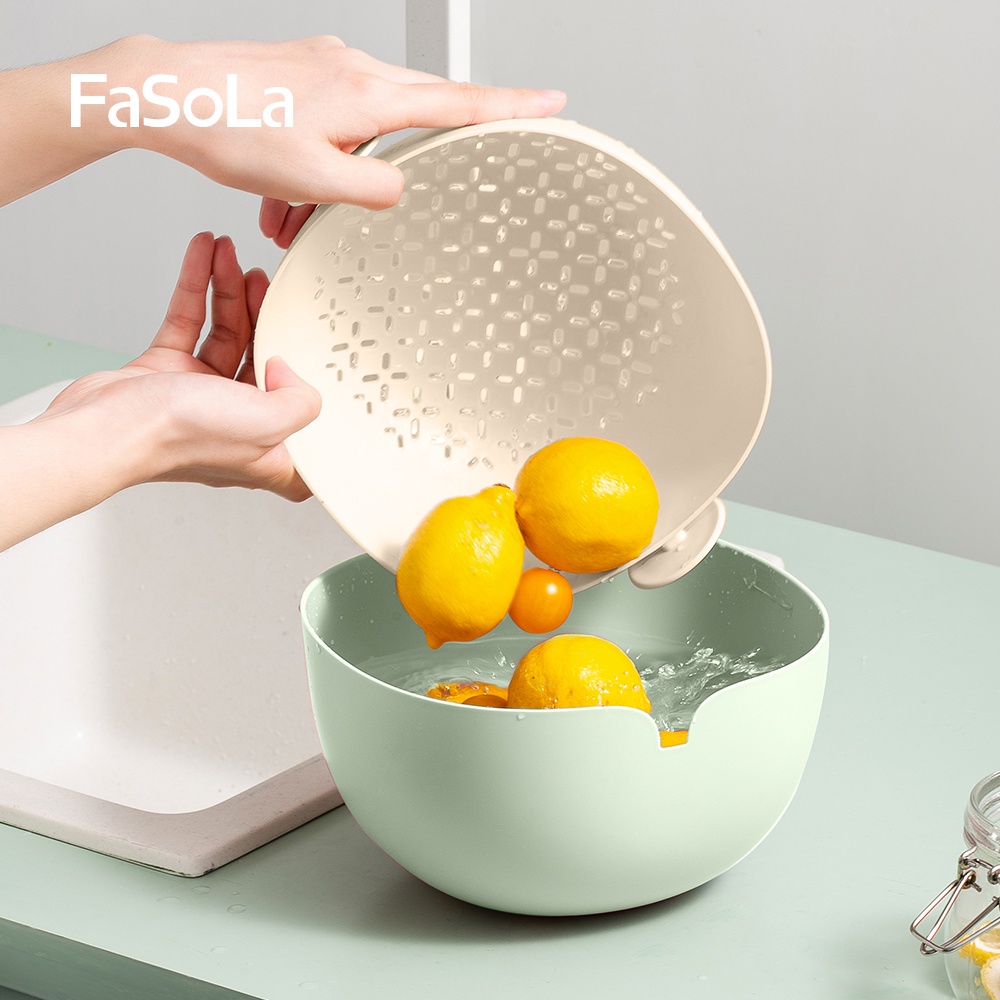 Rổ đôi đa năng FASOLA FSLSH-187C