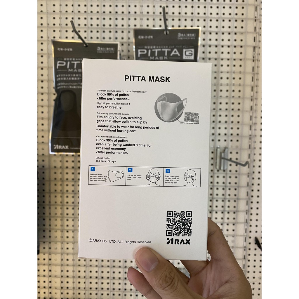 Khẩu trang PITTA mask nhật bản | BigBuy360 - bigbuy360.vn