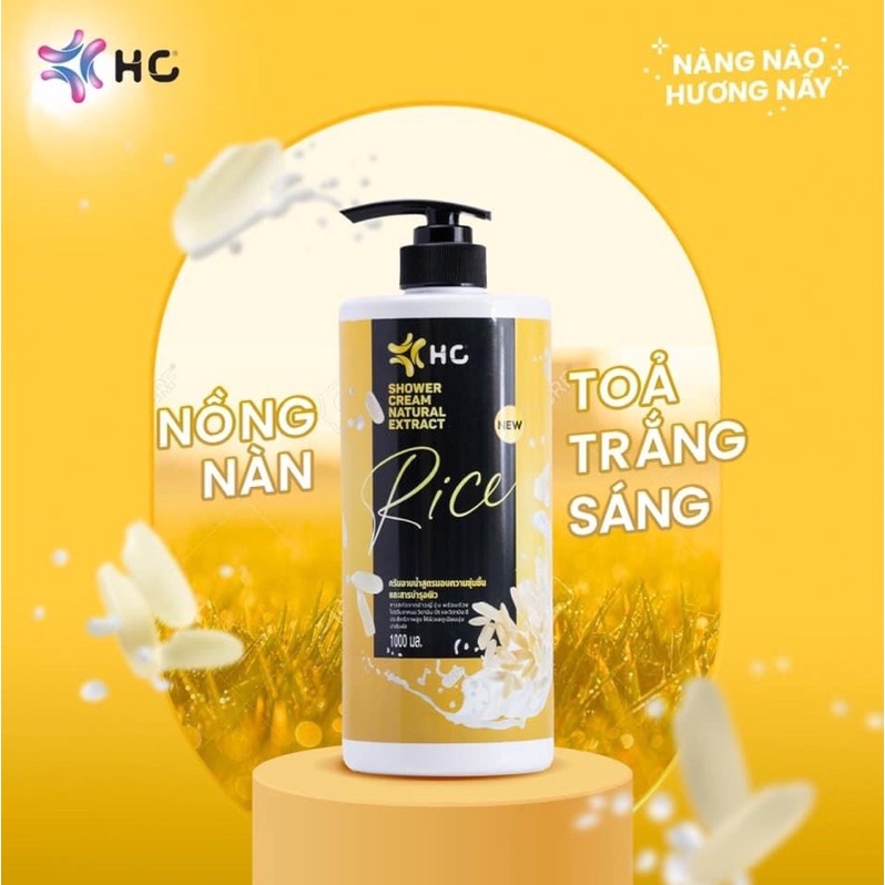 Sữa Tắm HC Thái Lan Hương Nước Hoa Cao Cấp(chai to 1000ml)