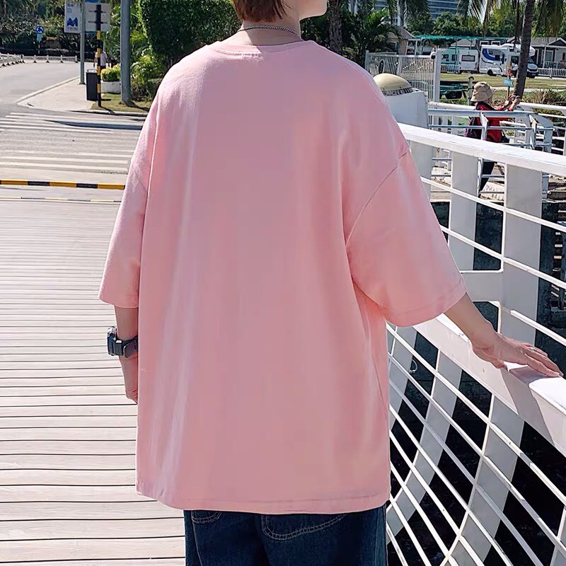 Áo thun phông Full size tay lỡ form rộng TRƠN