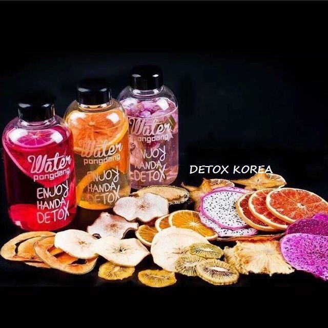 Set 20 gói trà Detox Robimart hoa quả sấy giảm cân đẹp da - Không bình, hộp, túi vải