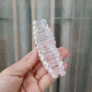 Kẹp tóc kiểu giọt nước đính Hạt (8 cm)