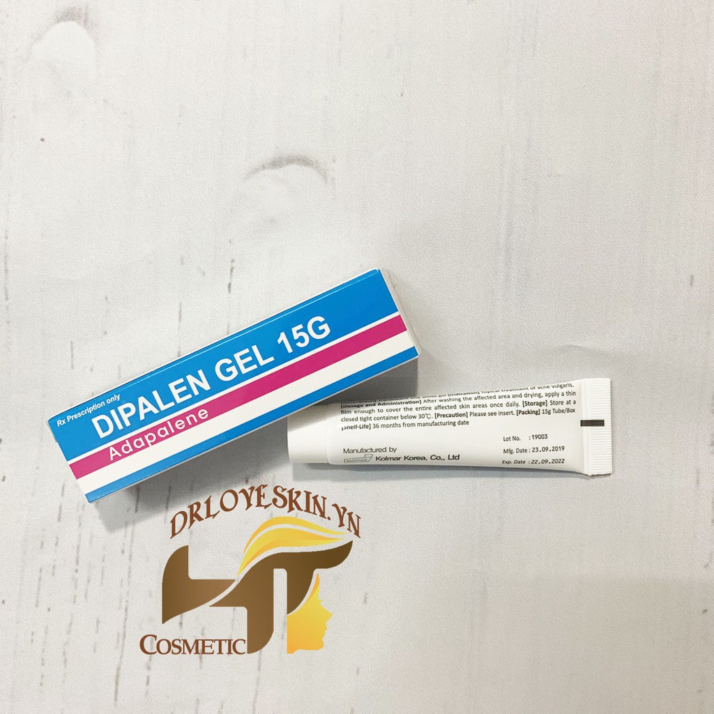 Gel thoa mụn DIPALEN (Adapalen) gel tube 15g | BigBuy360 - bigbuy360.vn