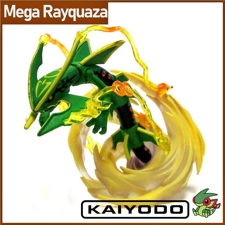 Mô hình Pokemon Mega Rayquaza của Kaiyodo - Pokemon TCG