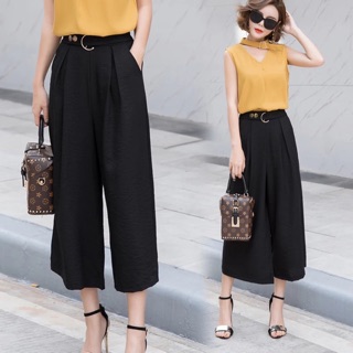 Quần culottes lụa freesize