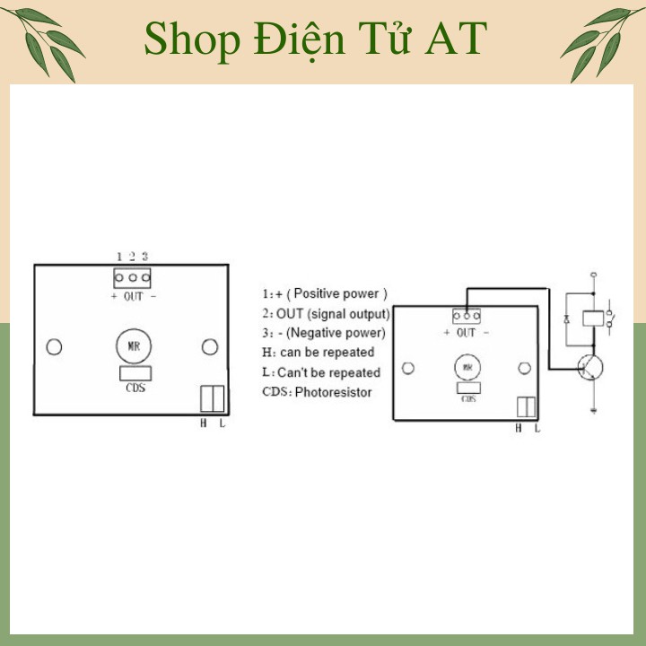 Cảm biến chuyển động phát hiện vật cản, cảm biến thân nhiệt