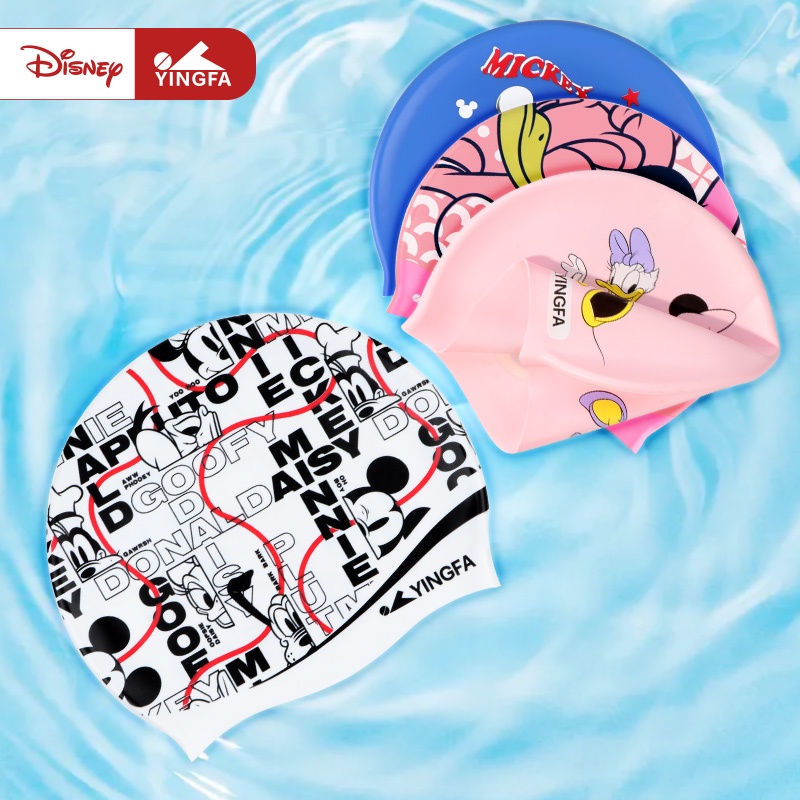 Mũ bơi cao cấp  Yingfa- Disney D21291 Freesize dùng được cho trẻ em và người lớn