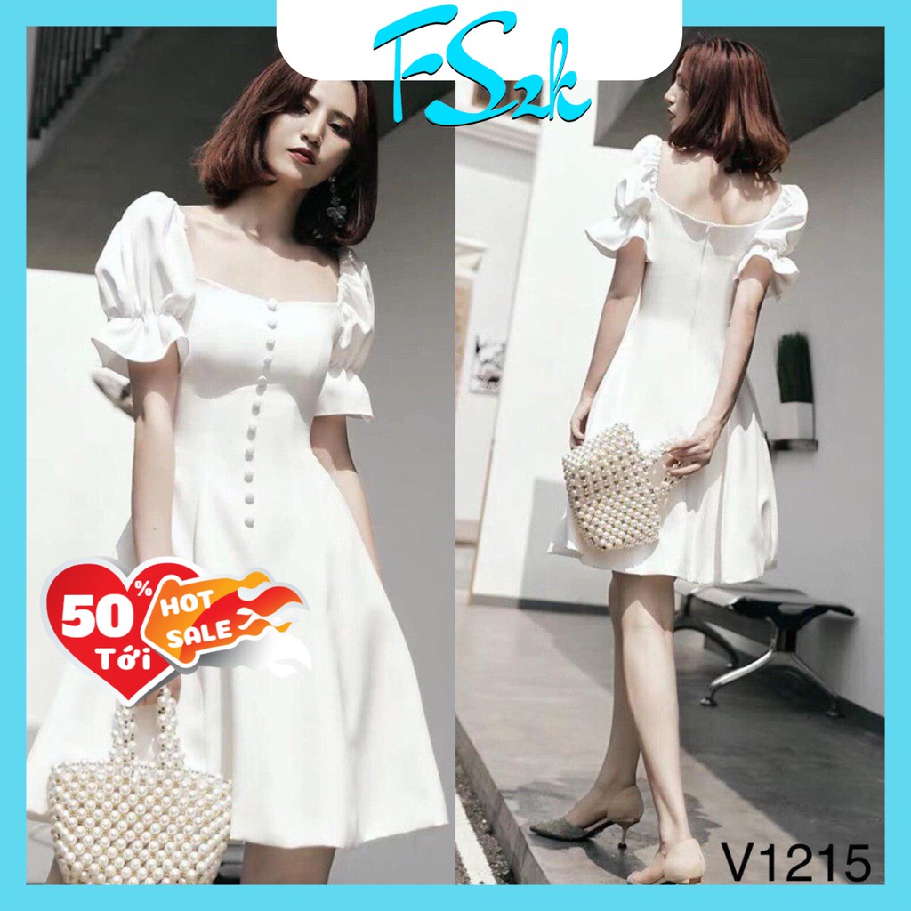 ĐẦM NỮ THỜI TRANG CÚC DÀI V1215