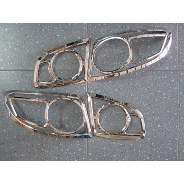 bộ ốp viền hậu santafe