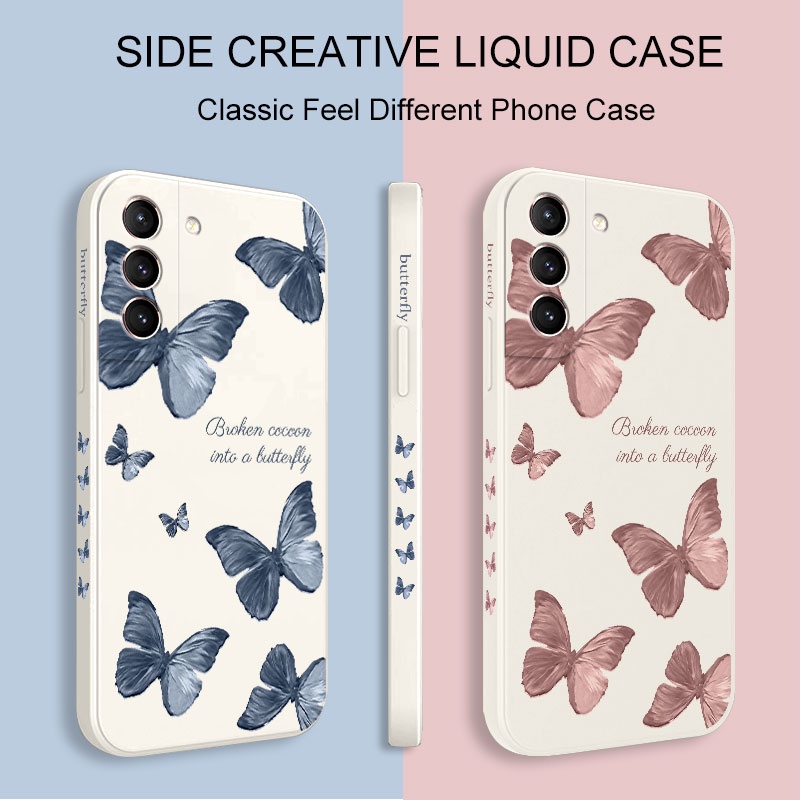 Ốp Điện Thoại Cảm Giác Chạm Thoải Mái Cho Samsung Galaxy S21 S20 FE Ultra Plus