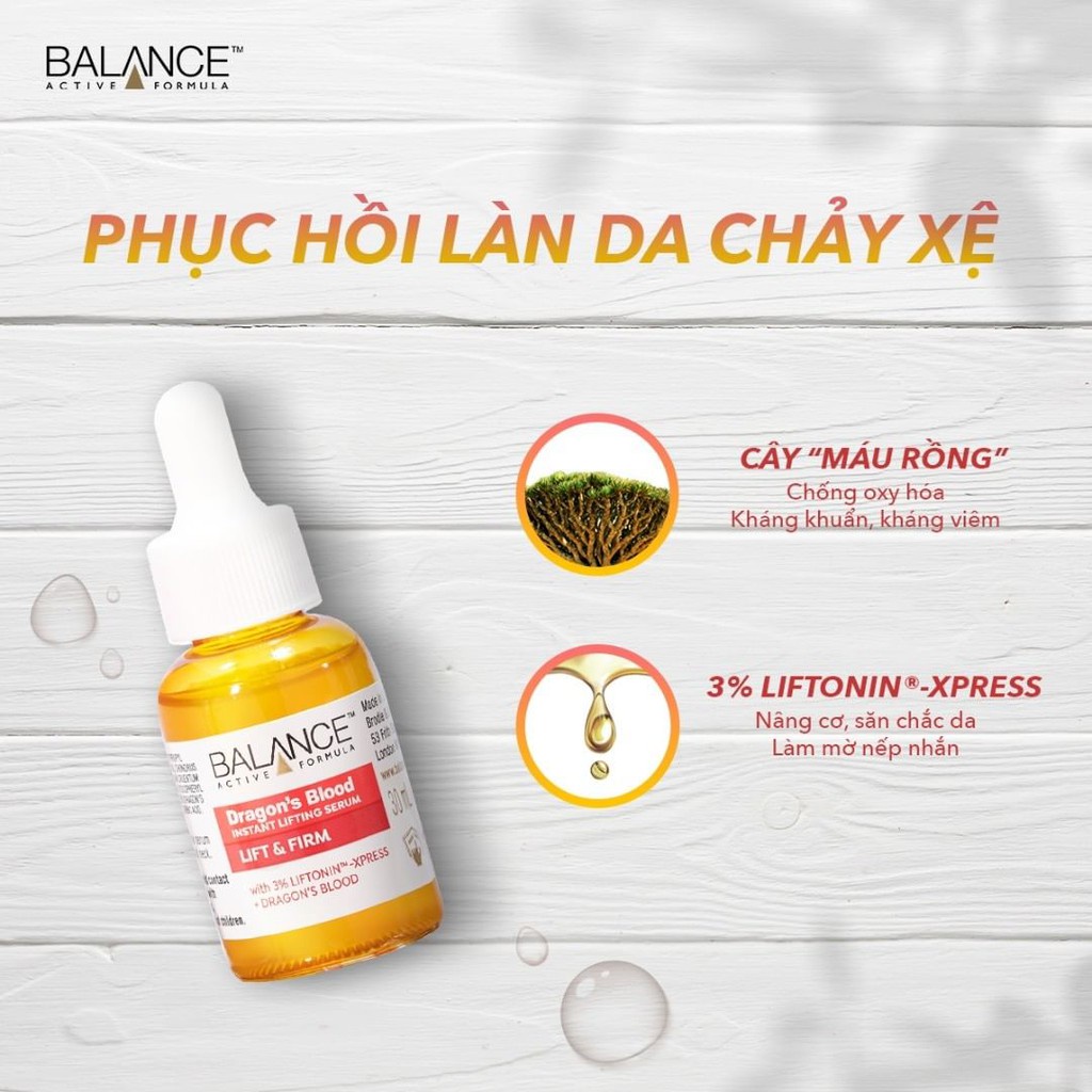 Tinh chất dưỡng trắng da, mờ thâm Balance Active Formula Vitamin C Brightening Serum 30ml ＊AramoMart＊