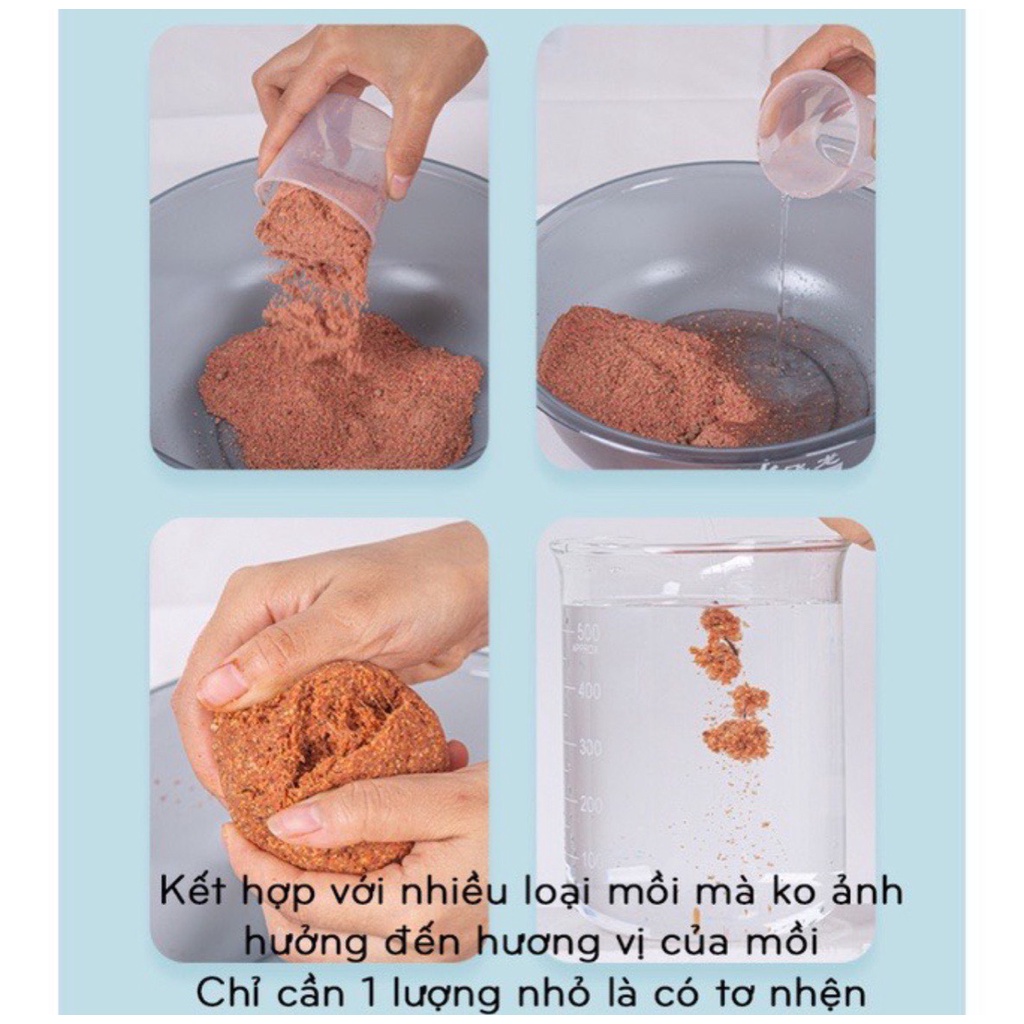 Bột Tơ Nhện Bột Tơ Nhện Bột Tơ Nhện mồi câu cá