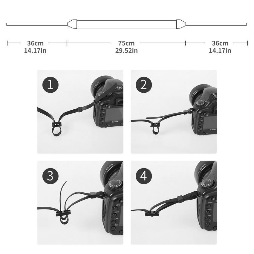 Selens Dây Đeo Máy Ảnh DSLR / DSL Phong Cách Retro