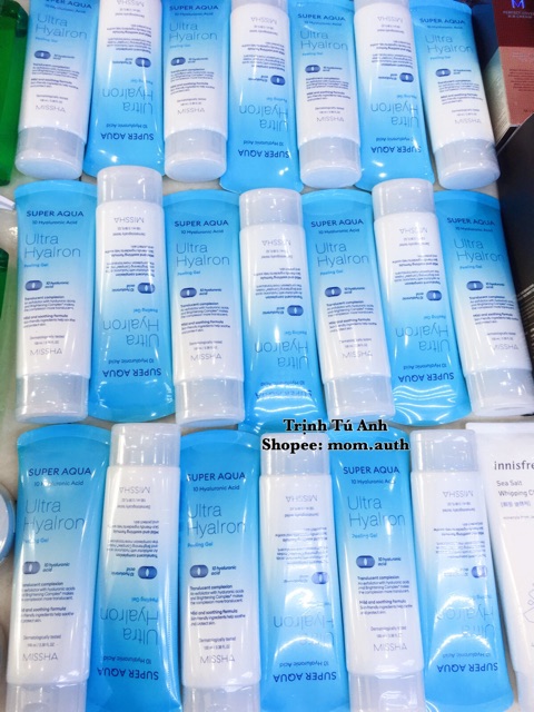 Tẩy tế bào chết MISSHA SUPER AQUA ULTRA HYALRON PEELING GEL