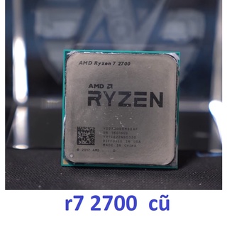 Bộ vi xử lý amd ryzen 7 2700 hàng 2nd. cpu ryzen 7 2700 và ryzen 2700x