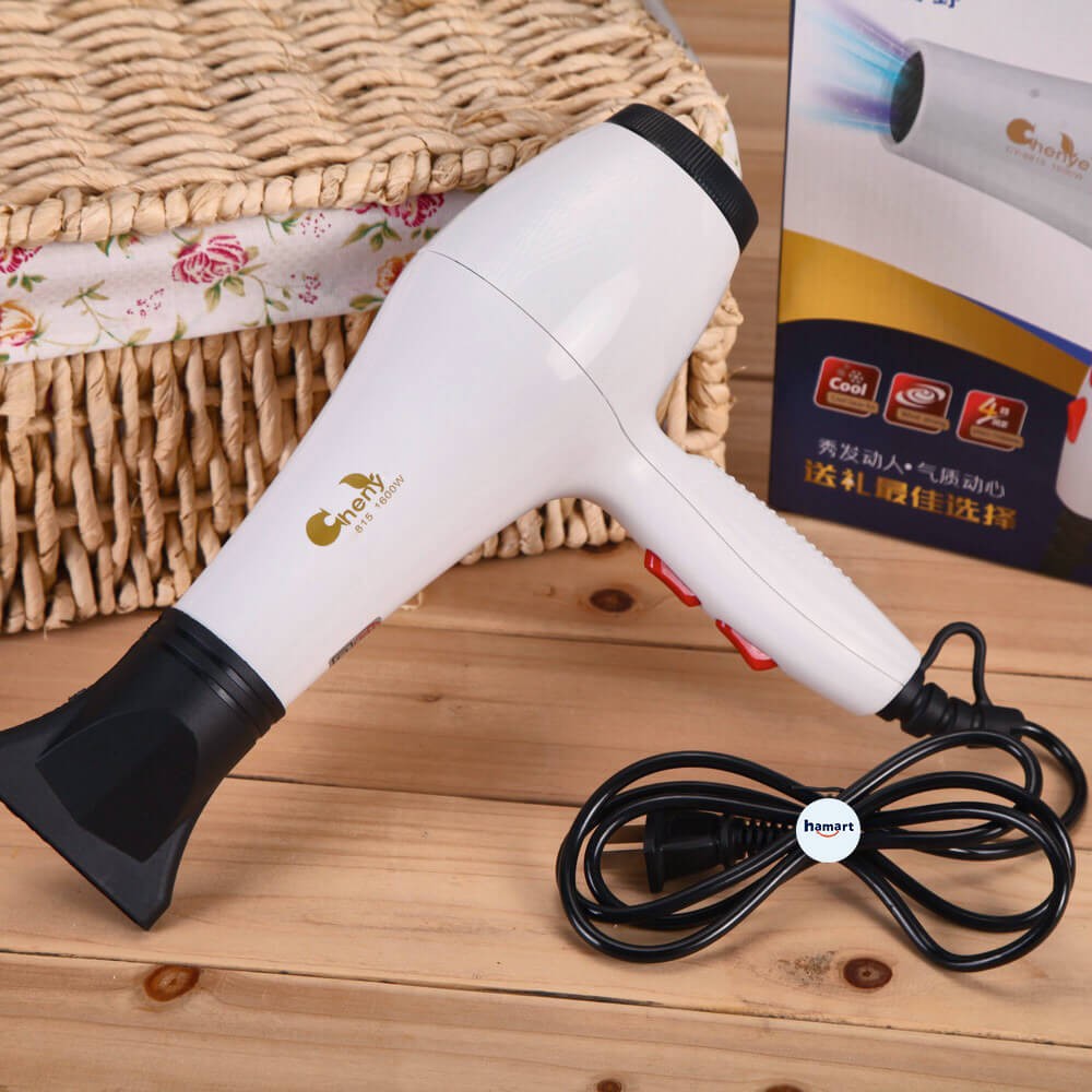 Máy Sấy Tóc Công Suất Lớn CHENY 1600W Máy Sấy Tóc Đa Năng Uốn Tạo Kiểu Tóc Cao Cấp