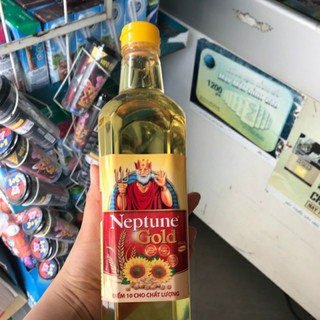 Dầu ăn Neptune gold chai 1L