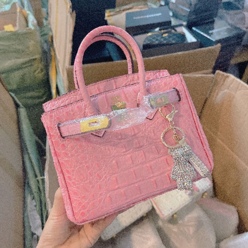 Túi H - M Size 20 & 25cm - Hình chụp thật