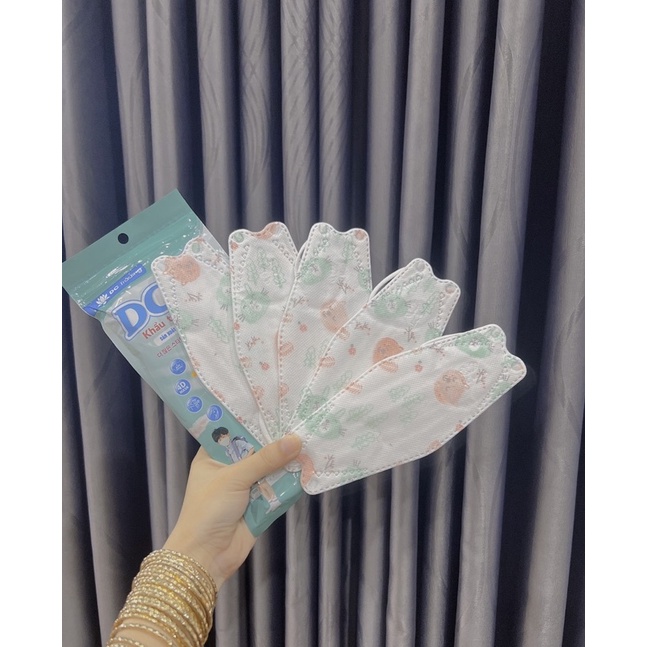 10c KHẨU TRANG KF94 CHO BÉ DƯỚI10T