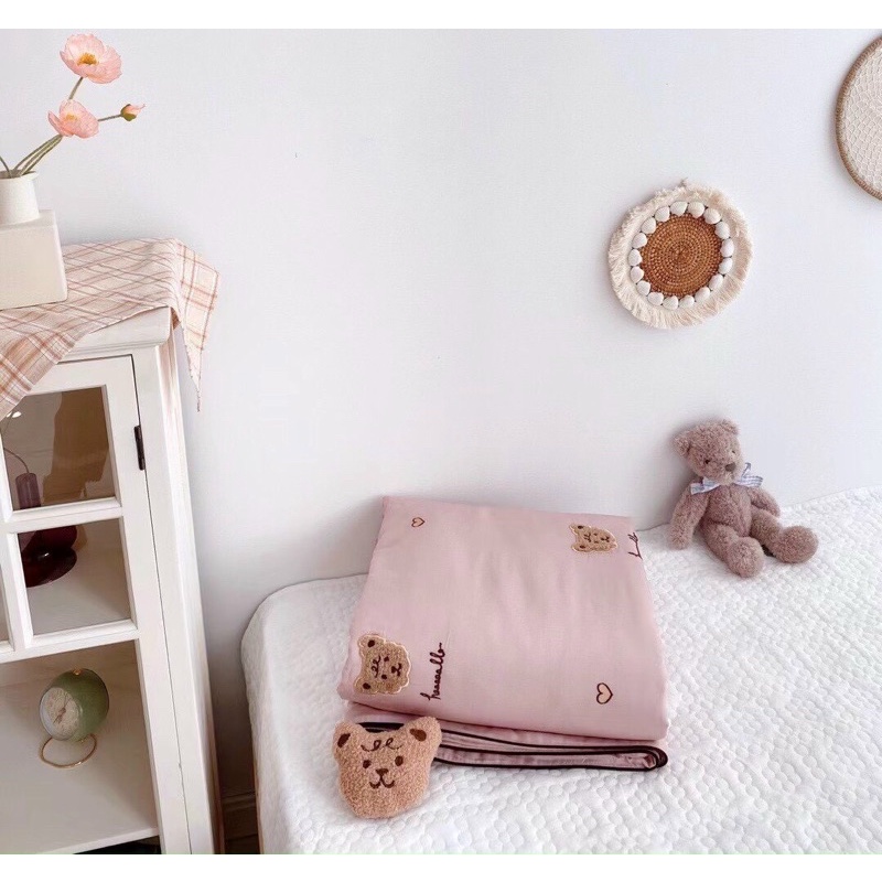 Chăn Tencel Gấu hàng cao cấp