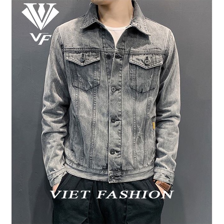 ÁO KHOÁC JEAN  NAM VIET FASHION THỜI TRANG 102.