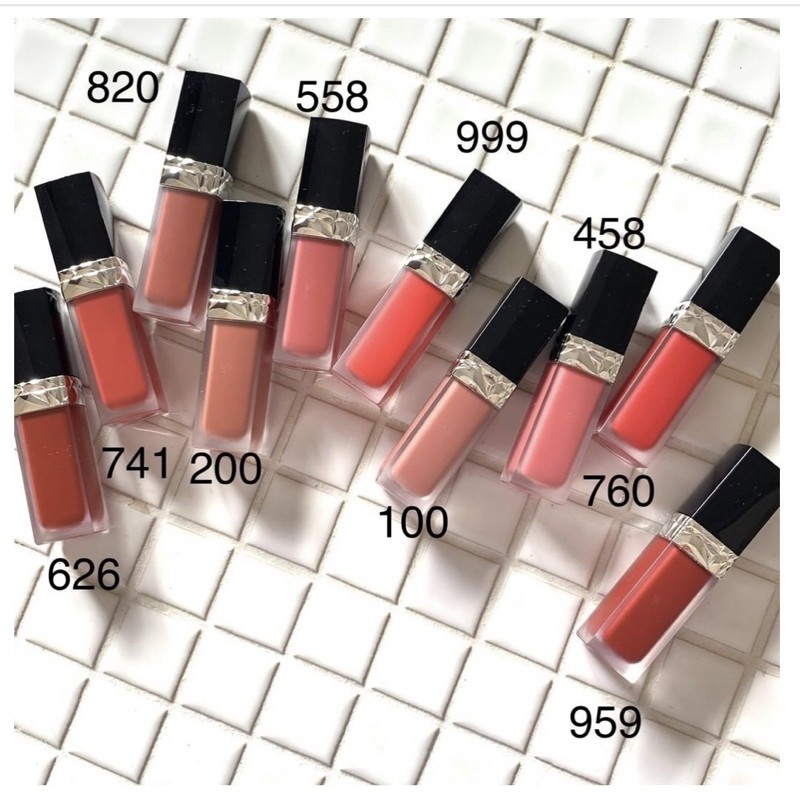 Son Kem Dior- Rouge Forever Liquid 999, 820,558,626,100,200, Son Dior- mới nhất 2021, Tiệm Son Ruby