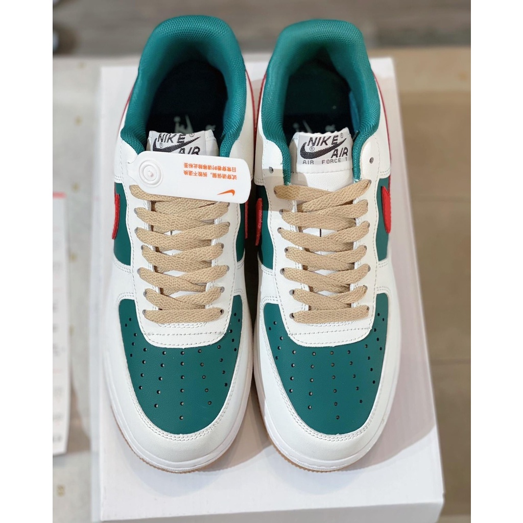 Giày Nike Air Force 1 Gucci Xanh Lá- Giày Sneaker AF1 Nam Nữ Thể Thao Cổ Thấp Cao Cấp Full box + Bill !