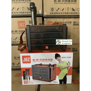 [Tặng 2 Micro] Loa Xách Tay Karaoke Bluetooth JBZ JB 0606 Chất Âm Cực Hay - BH 6 Tháng - Hoàng Yến Computer
