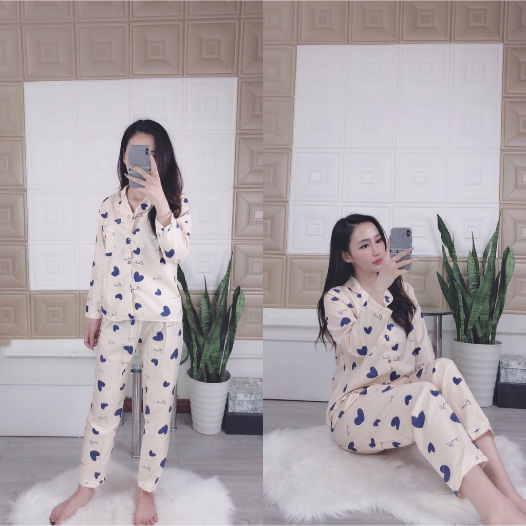 [XẢ KHO GIÁ SỐC] Bộ Pijama Kate Thái Tay Dài Quần Dài Siêu Đẹp