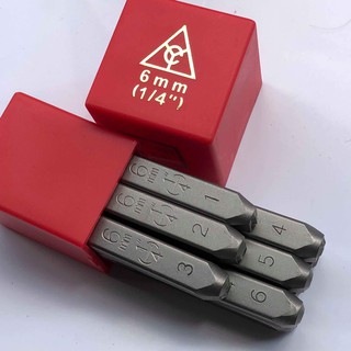 Bộ đột số đóng số 6mm-XUÔI